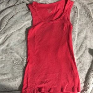 No boundaries coral colored tank top